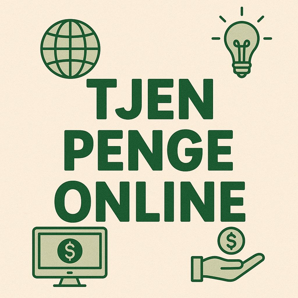 Tjen penge online