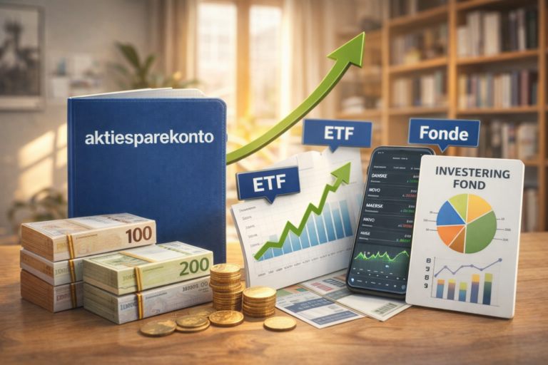 hvad kan man investere i på en aktiesparekonto